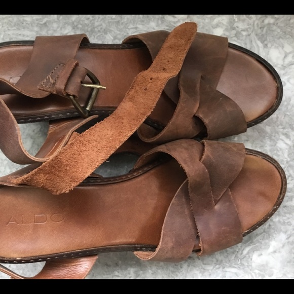 Leather wedges - Picture 4 of 4